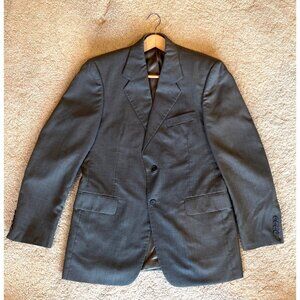 Kilburne Finch Mens Dark Olive Tweed Wool & Polyester Sports  Jacket 38R/32W Mad